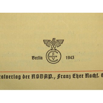 Пропагандистская литература для Германской молодёжи Glauben und Handeln. Espenlaub militaria